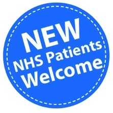 NEW NHS PATIENTS WELCOME